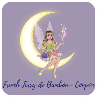 COUPON - French Terry de Bambou