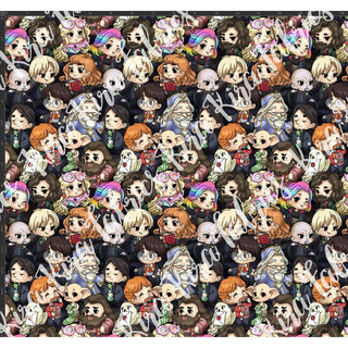 Chibi Wiz - Characters Stack Black