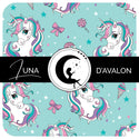 Cupcake Unicorn - Coton Spandex 240 gsm - Coupon