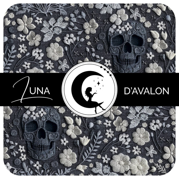 Skull Canvas - Coton Spandex 240 gsm