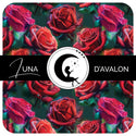 Roses de l'Amour - Coton Spandex 240 gsm - Coupon