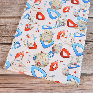 Baby Monster - Characters Triangle - Coton Spandex 240 gsm