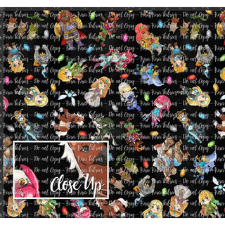 Legendary Lullaby - Characters Toss Black