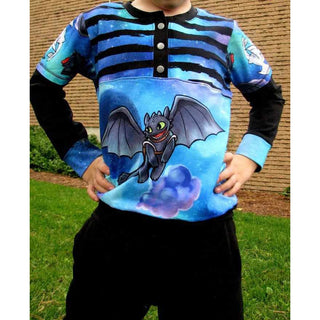 Romantic Flight - Panneaux Hoodie 2 Sky