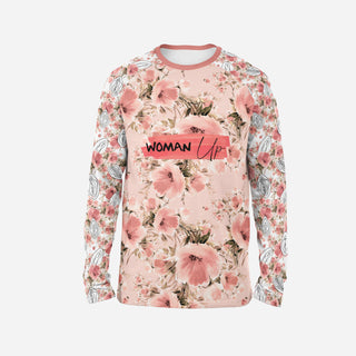 Panneau Hoodie - Woman - Bouton de Rose