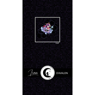 Panneau Hoodie - Rise of the Arcade - Purple Ahri - Coton Spandex 240 gsm