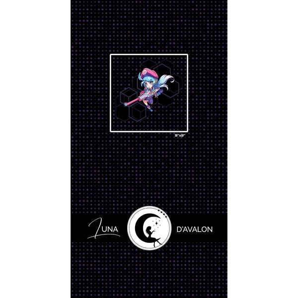 Panneau Hoodie - Rise of the Arcade - Purple Caitlyn - Coton Spandex 240 gsm