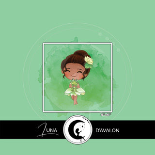 Panneau Hoodie - Tiana - Le Compagnon de son Altesse