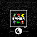 Panneau Hoodie - Game Over - Gamer