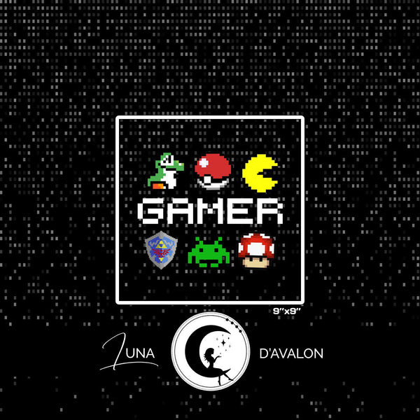 Panneau Hoodie - Game Over - Gamer