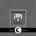 Panneau Hoodie - Game Over - Pause