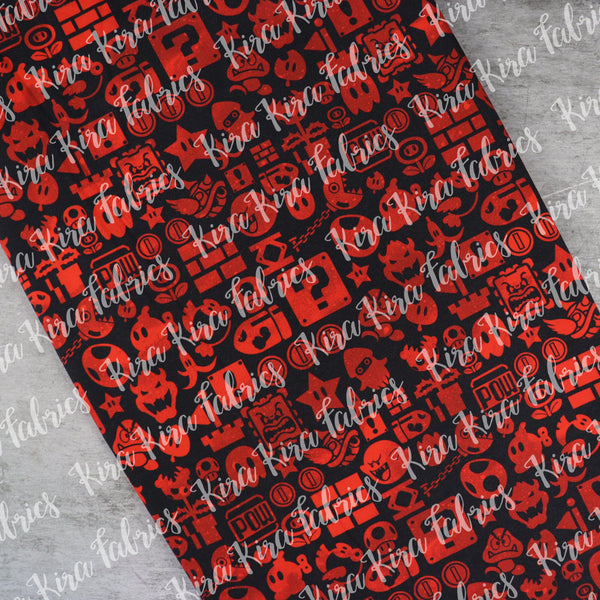 Jump Up - Adult Panel Set - Icons Red 2