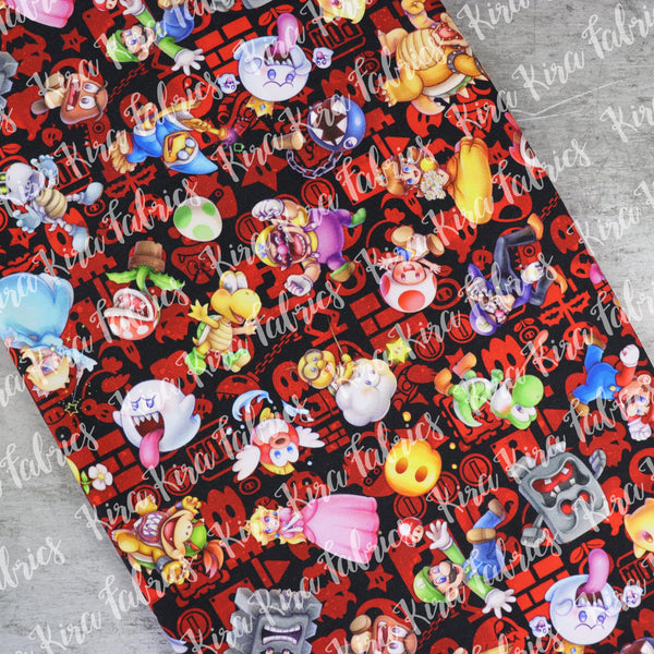 Jump Up - Adult Panel Set - Icons Red 2