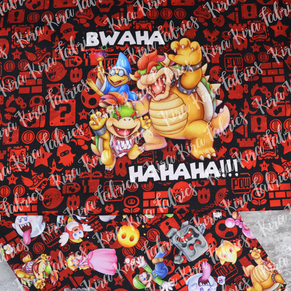 Jump Up - Adult Panel Set - Icons Red 2