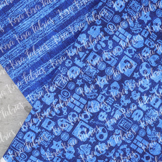 Jump Up - BK Panel Set - Icons Denim 2