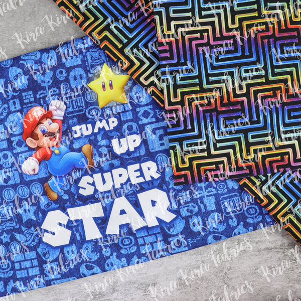 Jump Up - BK Panel Set - Icons Denim 1