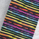 Rise of the Arcade - Rainbow Stripes - French Terry de Bambou