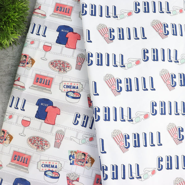 Movie Chill - Coton Spandex 240 gsm - Coupon