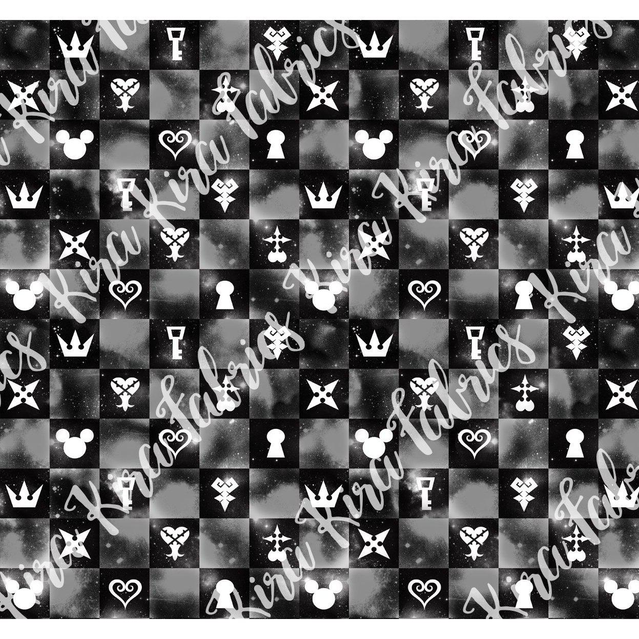 Keys to the Heart - Monochrome Checkers | Luna d'Avalon