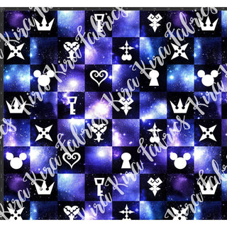 Keys to the Heart - Blue Checkers