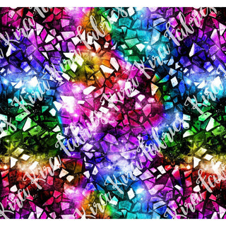 Keys to the Heart - Rainbow Stained Glass