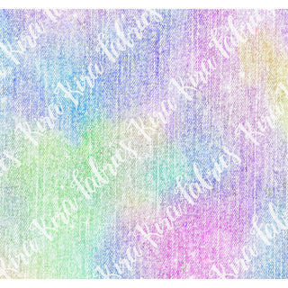 Hug Time - Denim Rainbow 2