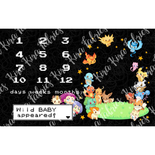 Pokepal - Panneau Doudou Bébé - Milestone