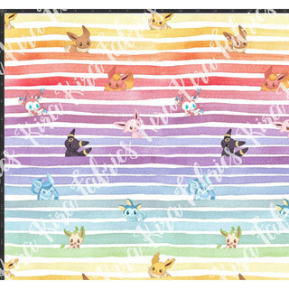 Pokepal - Eevolutions Stripes