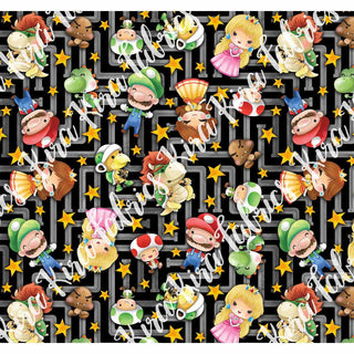 Let's a Go - Main Print Monochrome