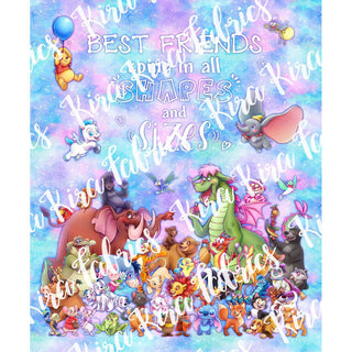 Magical Friends - Panneau Blanket Adulte 3