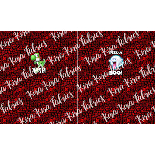 Jump Up - Adult Panel Set - Icons Red 1