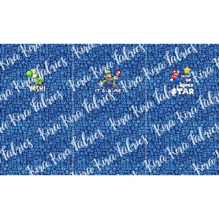 Jump Up - BK Panel Set - Icons Denim 1