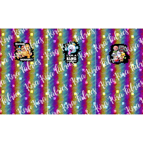 Jump Up - BK Panel Set - Bricks Rainbow 2