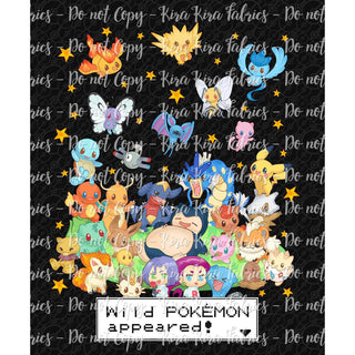Pokepals 2.0 - Adult Blanket Topper - Wild