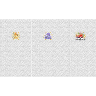 Pokepals 2.0 - BK Panel Set - Favs White