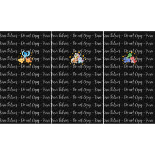 Pokepals 2.0 - BK Panel Set - Legends Black