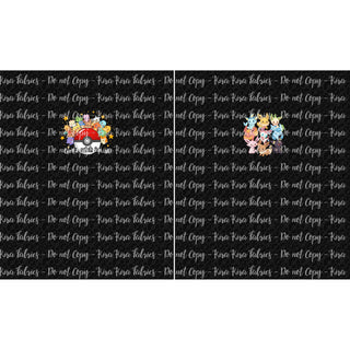 Pokepals 2.0 - Adult Panel Set - 2 Black