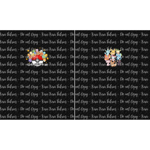 Pokepals 2.0 - Adult Panel Set - 2 Black