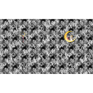 Moon Warriors - Adult Panel Set - Monochrome 2