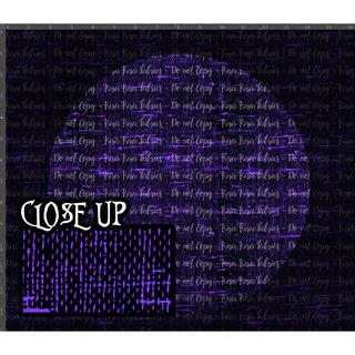 Spooky Xmas - Burlap Purple