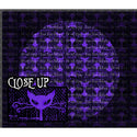 Spooky Xmas - Cats Purple - French Terry de Coton - Coupon