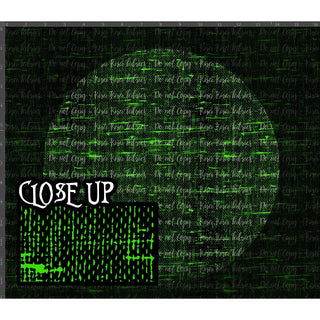 Spooky Xmas - Burlap Green