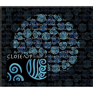 Elements - Symbols Blue Vivid