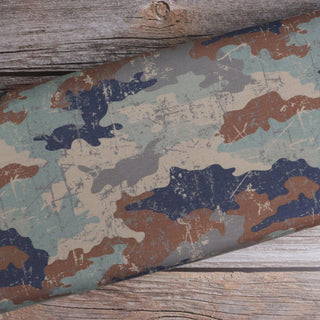 Grunge Camouflage - Coton Spandex 240 gsm