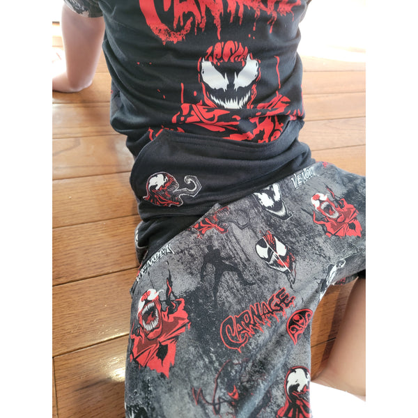 Panneau Hoodie - Vilains Symbiotiques - Carnage