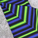 Neon Game Stripes - Coton Spandex 240 gsm - Coupon