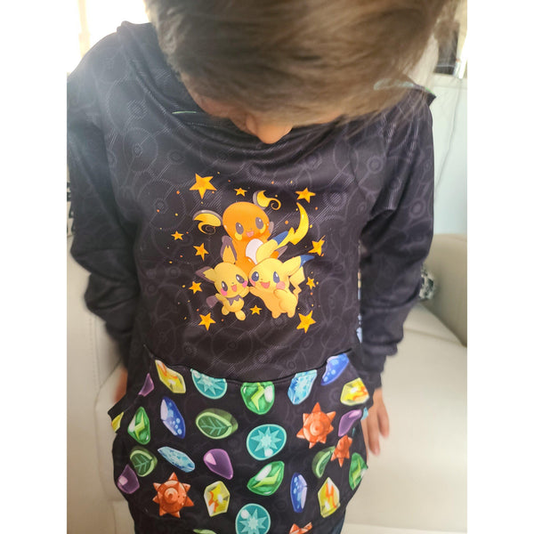 Pokepals 2.0 - Coord Eevostones GeoBalls Black