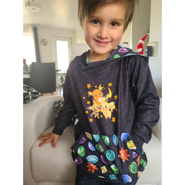 Pokepals 2.0 - BK Panel Set - Favs Black