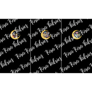 Moon Warriors - BK Panel Set - Characters Black