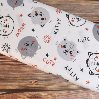 Cute Kitty Cat - Coton Spandex 240 gsm